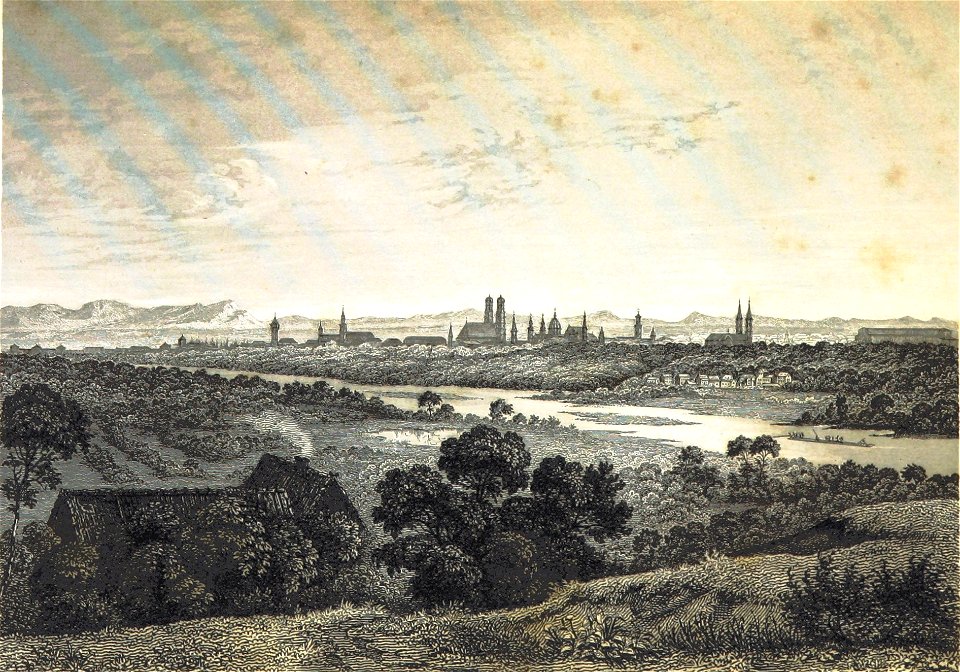 München Südwest-Ansicht Soeltl 1838