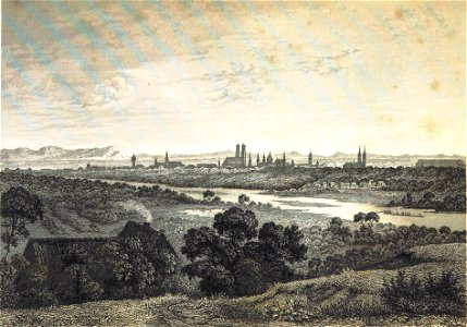 München Südwest-Ansicht Soeltl 1838