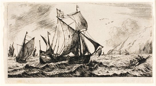 Meryon - The Galliot of Jean de Vyl of Rotterdam, 1917.746