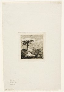 Meryon - The Old Soldier’s Thatched Cottage, Akaroa, 1845, 1909.223
