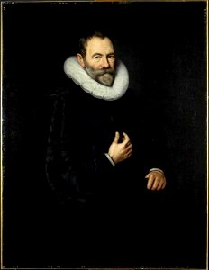 Naar Abraham Vinck - Portret van Hans Martens (1555-1613), echtgenoot van Mayken Baccher - 18035 - Centraal Museum