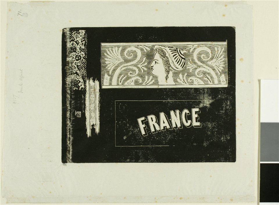 Meryon - Study for Share Certificates in a Fraudulent Franco-Californian Company, No. 2, 1912.1574