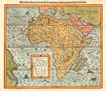 Münster-Petri map of Africa