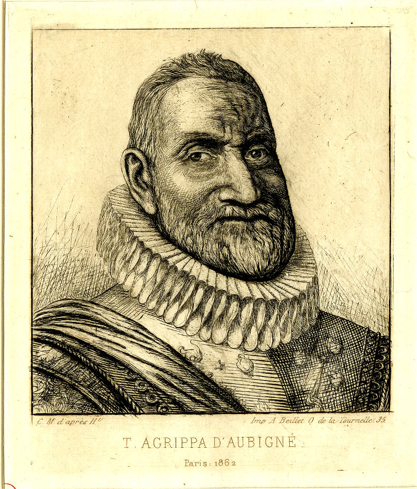 Meryon - Th. Agrippa d'Aubigné, 1876,0510.386