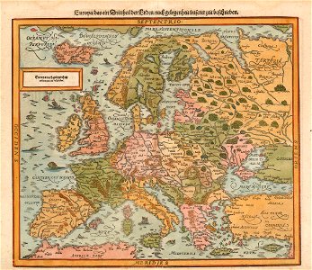Münster-Petri map of Europe