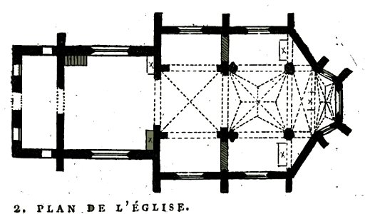 Mesnil saint père plan église 00050
