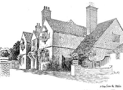 Mesylls, fig 41 (Modern Homes, 1909). Free illustration for personal and commercial use.