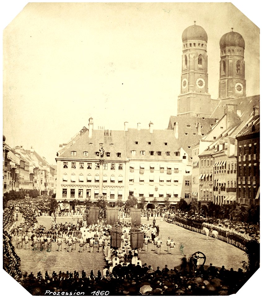München Fronleichnam 1860