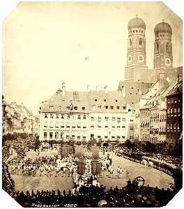 München Fronleichnam 1860