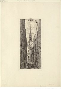 Meryon - Rue des Chantres, btv1b55001114m