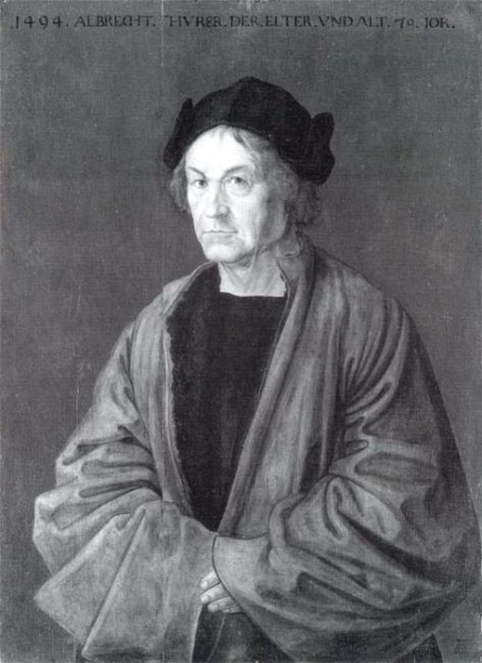 Naar Albrecht Dürer - Portret van de vader van de schilder - 874 - Städel Museum
