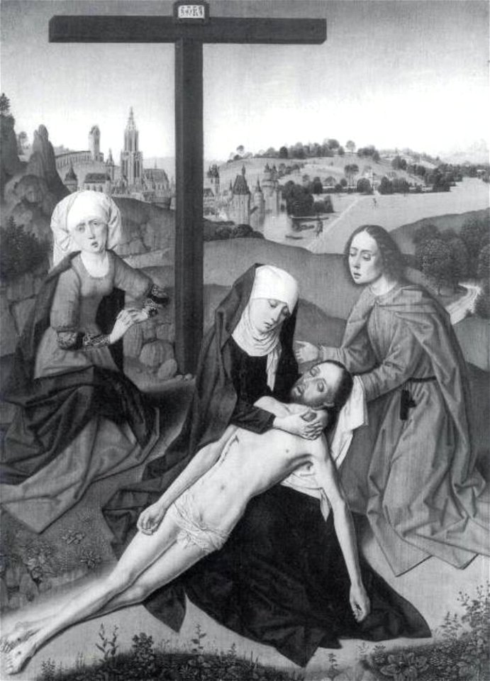 Naar Dieric Bouts - Bewening van Christus - 1268 - Städel Museum
