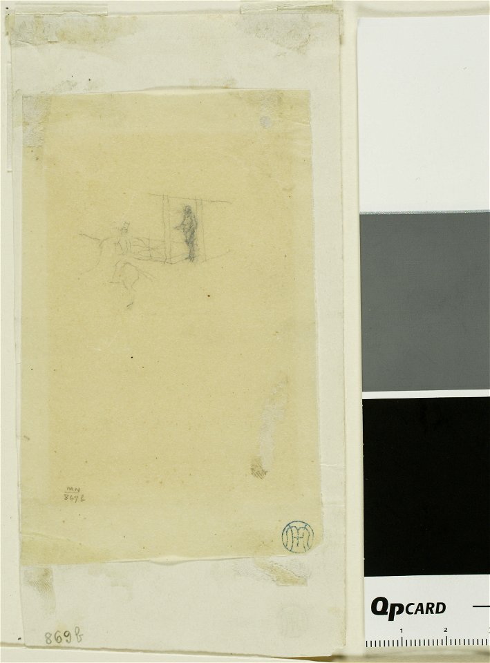 Meryon - Study for San Francisco, 1855–56, 1909.293B