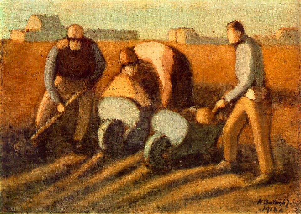 Nagy Balogh Navvies with Barrow