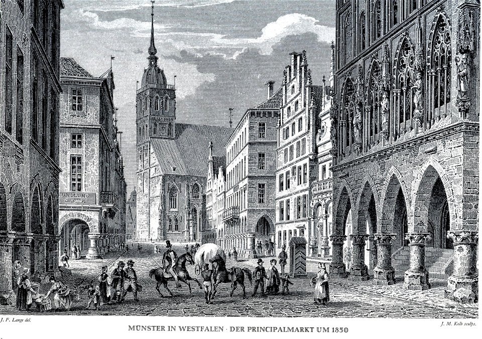 Münster Stich 1850