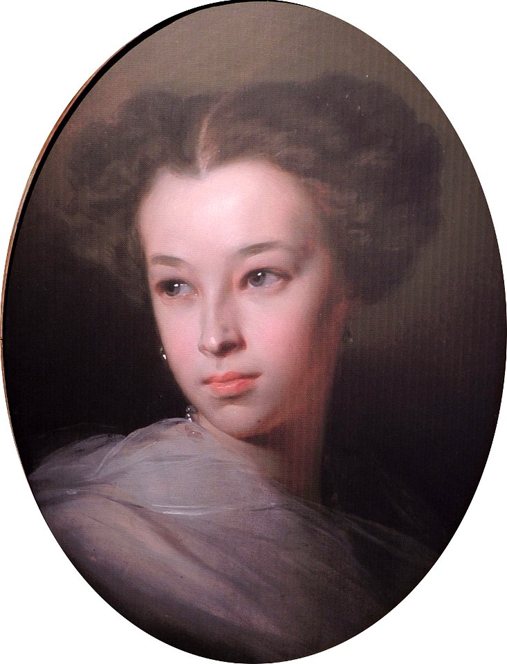 N.A. Pushkina by Ivan Makarov (1849, National Pushkin museum)