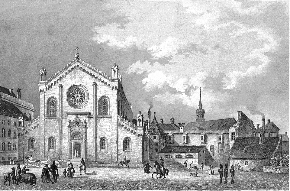 München Allerheiligenkirche Soeltl 1838