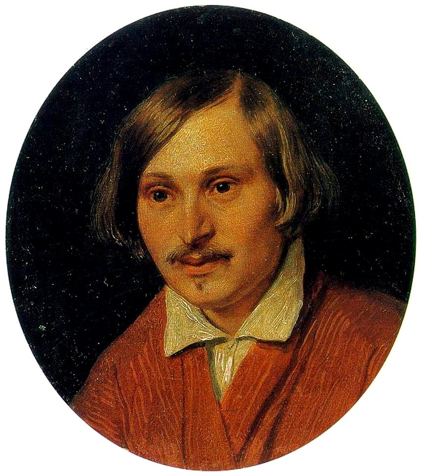 N.Gogol by A.Ivanov (1841, Russian museum)