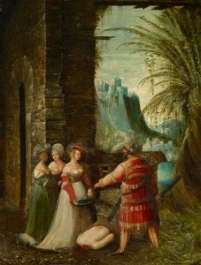 Naar Albrecht Altdorfer - De onthoofding van Johannes de Doper - GG A133 - Kunsthistorisches Museum