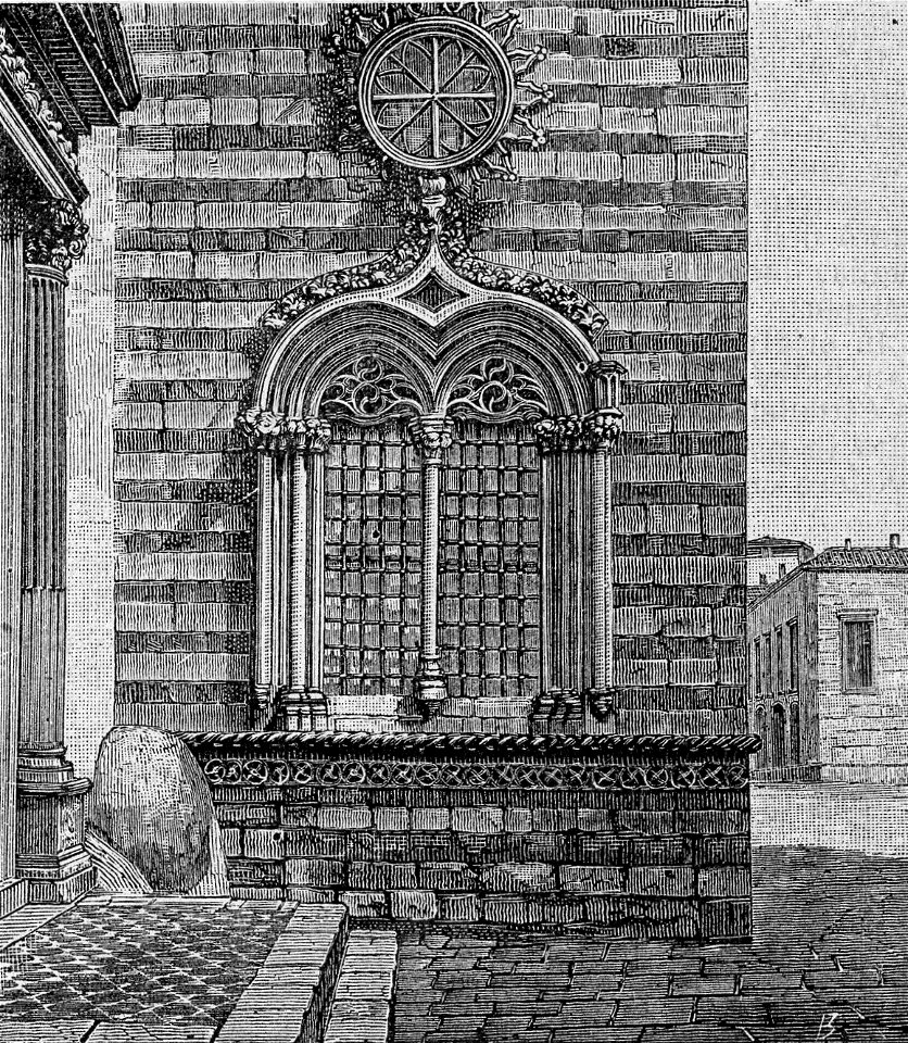 Messina – Finestra del Duomo (xilografia)