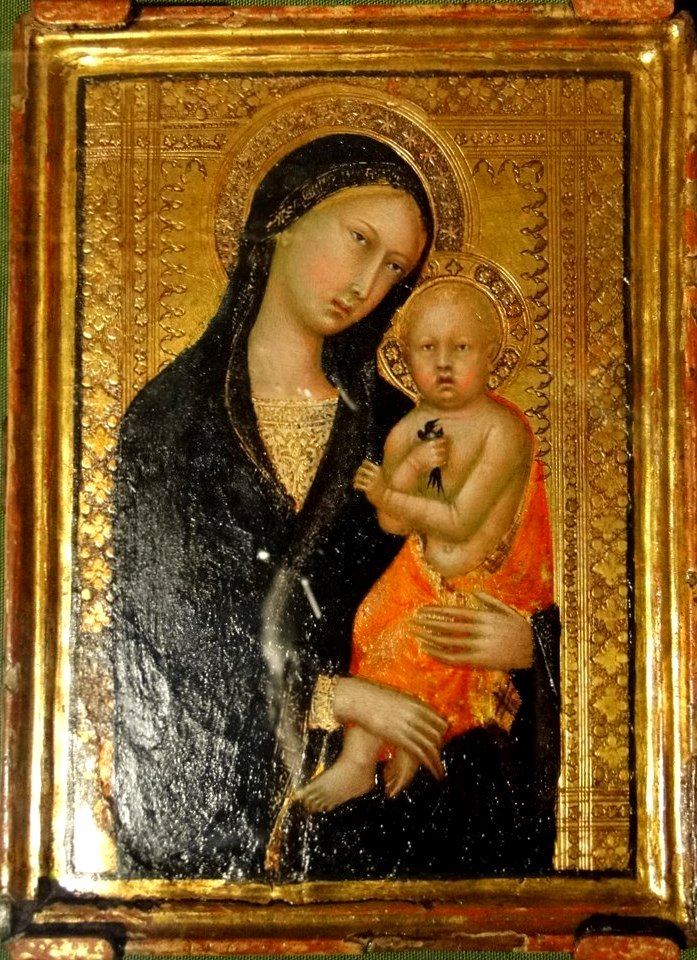 Naddo Ceccarelli. The Virgin and Child, Ashmolean museum, Oxford