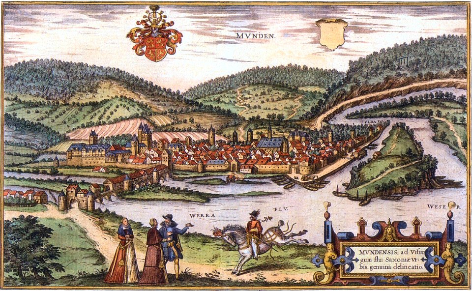 Münden 1584 Franz Hogenberg, 1