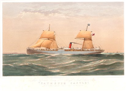 Messrs Donald Currie and Co's Royal Mail steam ship Taymouth Castle built by Messrs Barclay Curle and Co - RMG PY5281