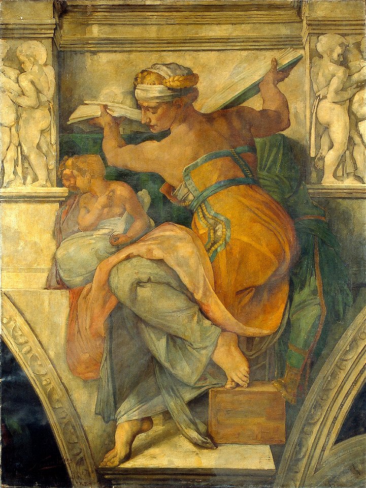 N. van der Waay - Libische Sybille - R801 - Cultural Heritage Agency of the Netherlands Art Collection