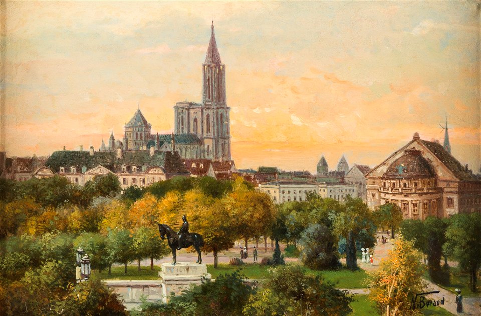 N Beraud Strasbourg c1900