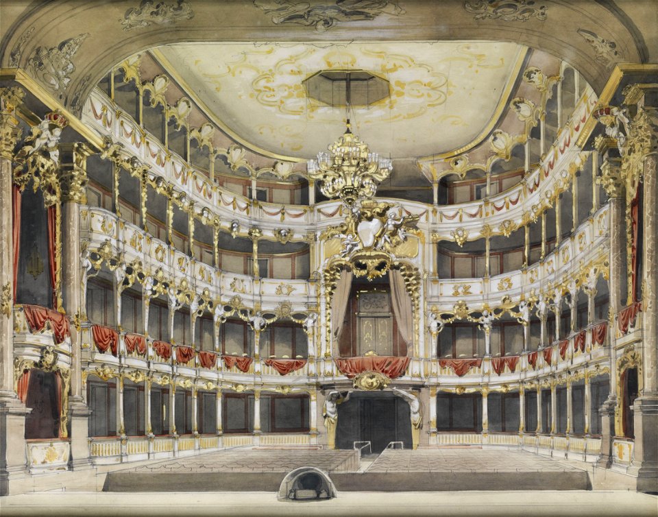 München Residenztheater 19 Jh