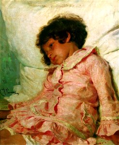 Nadya by Repin