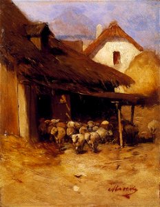 Mészöly On the Courtyard