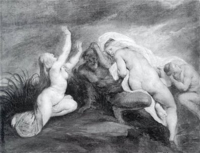 Naar Peter Paul Rubens - Drie Heliaden en riviergod Po - 1121 - Städel Museum