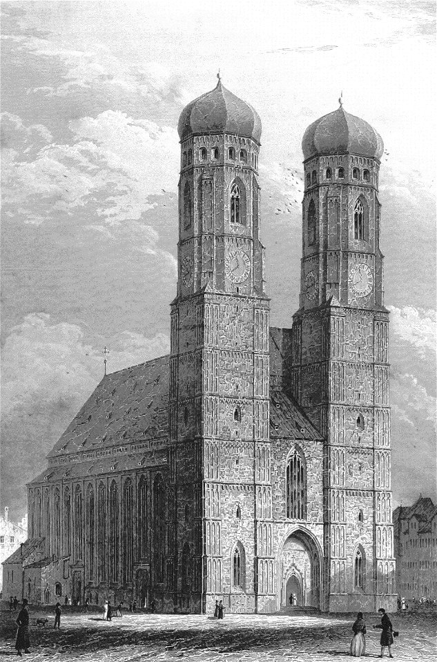 München Frauenkirche Soeltl 1838