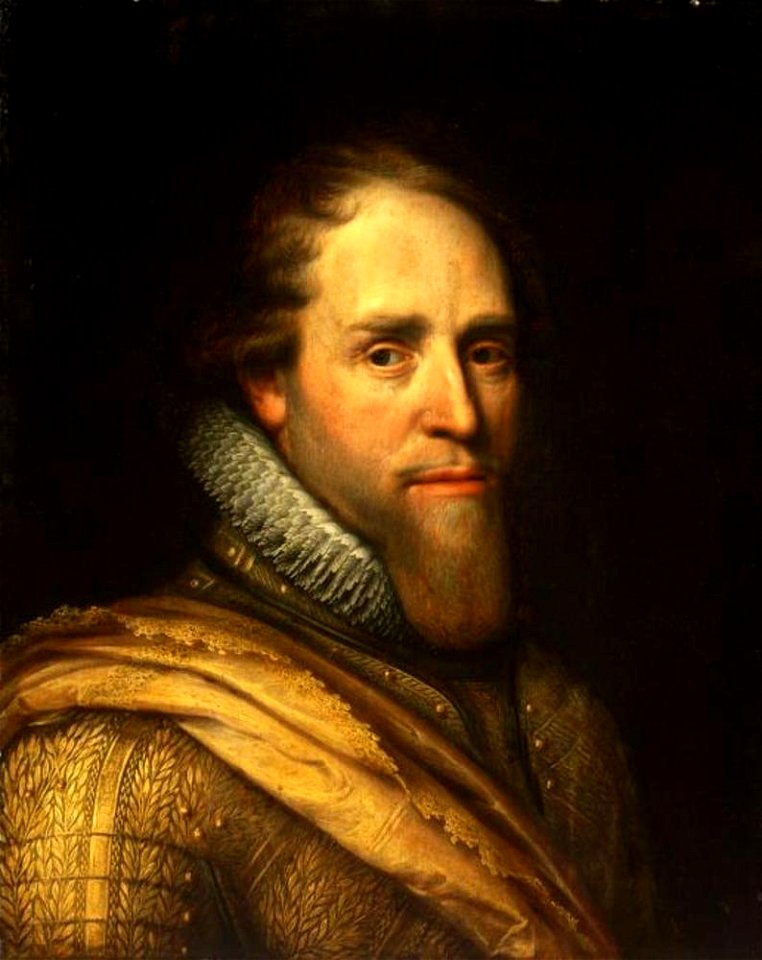 Naar Michiel van Mierevelt - Portret van Maurits van Oranje-Nassau (1567-1625) - 325 - Museum of Fine Arts, Budapest