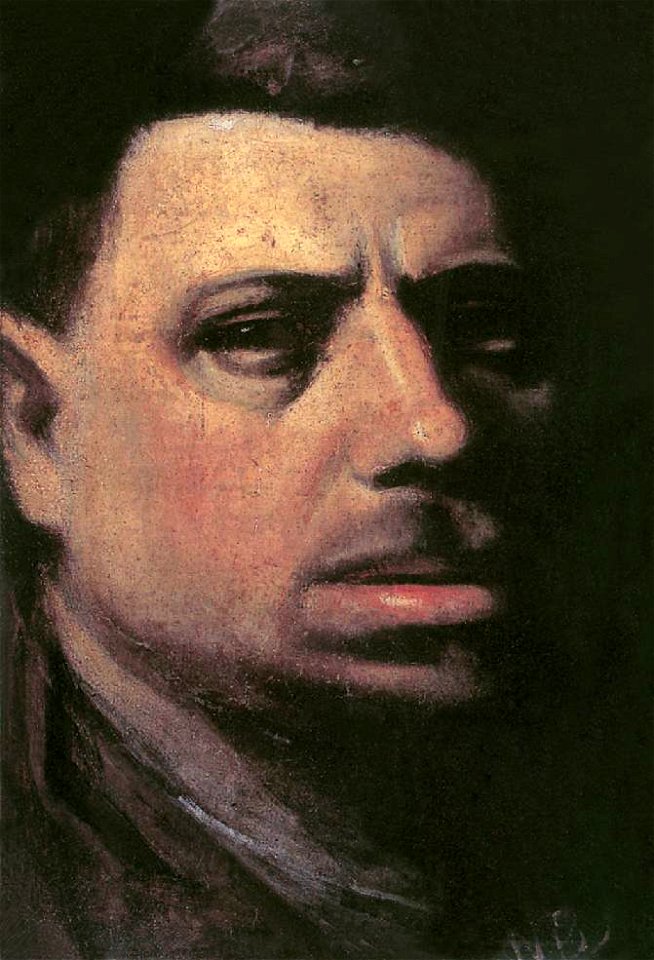 Nagy Balogh János Self-portraitIV 1910-15