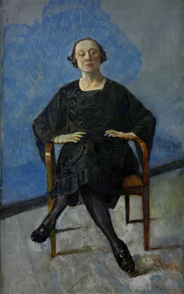 Naima Wifstrand, the Actress (Christian Krohg) - Nationalmuseum - 21088