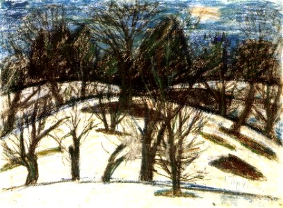 Nagy Landscape in Winter c. 1920