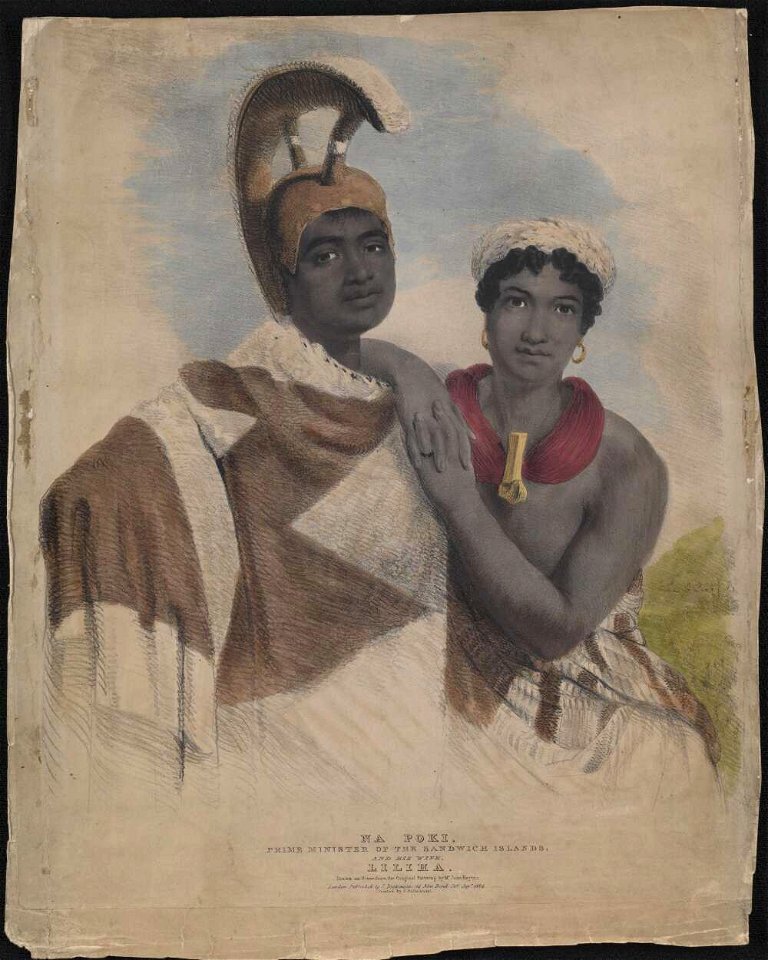 Na Poki. and his wife Liliha