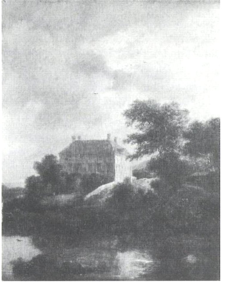 Naar Jacob van Ruisdael - Landschap met een landhuis - HK-152 - Kunsthalle Hamburg