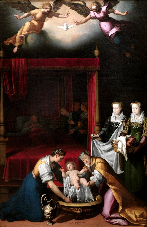 Nacimiento de la Virgen (Pantoja de la Cruz)