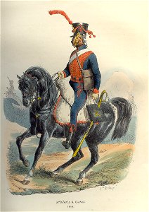 Napoleon Horse artillerist by Bellange