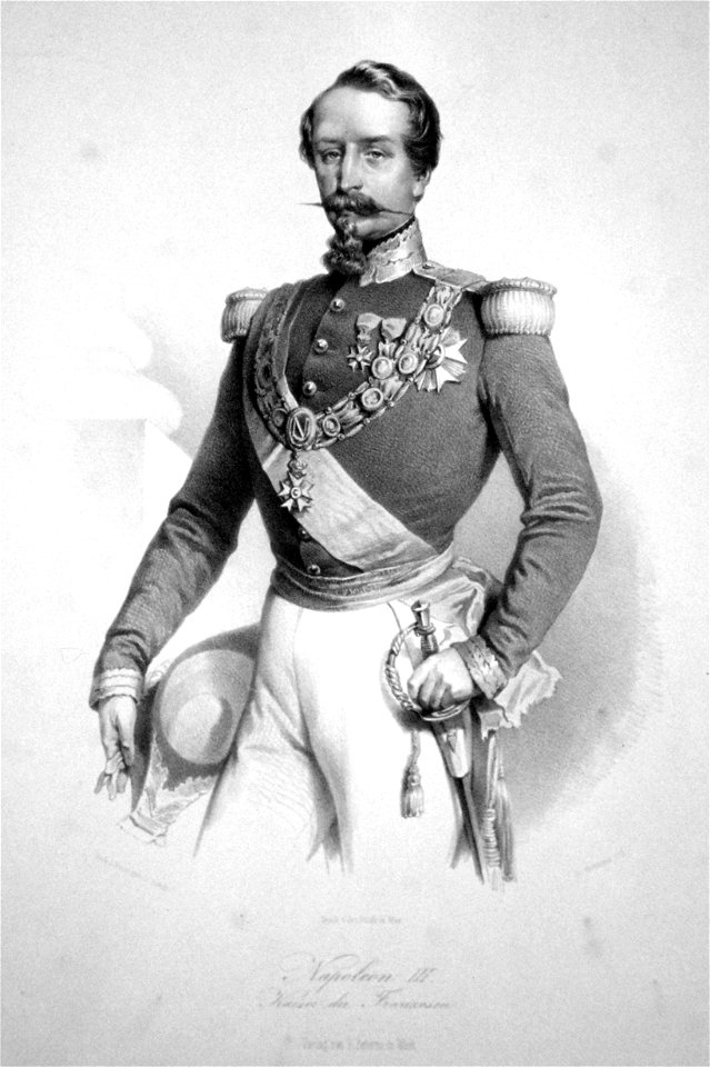 Napoleon III. Hoffmann Litho