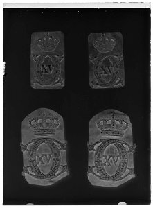 Namnchiffer, Sverige - Livrustkammaren - 792-negative