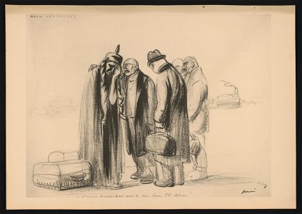 Nach Versailles. Si nous pouvious avoir un bon 1er mai! LCCN2015648517