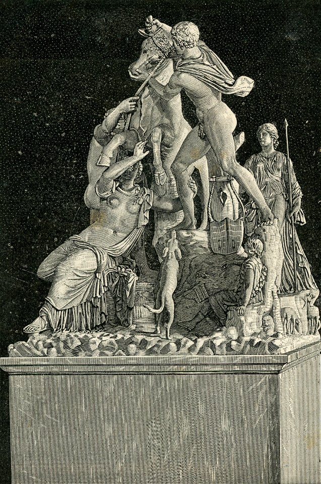 Napoli Museo Nazionale supplizio di Dirce detto il Toro Farnese