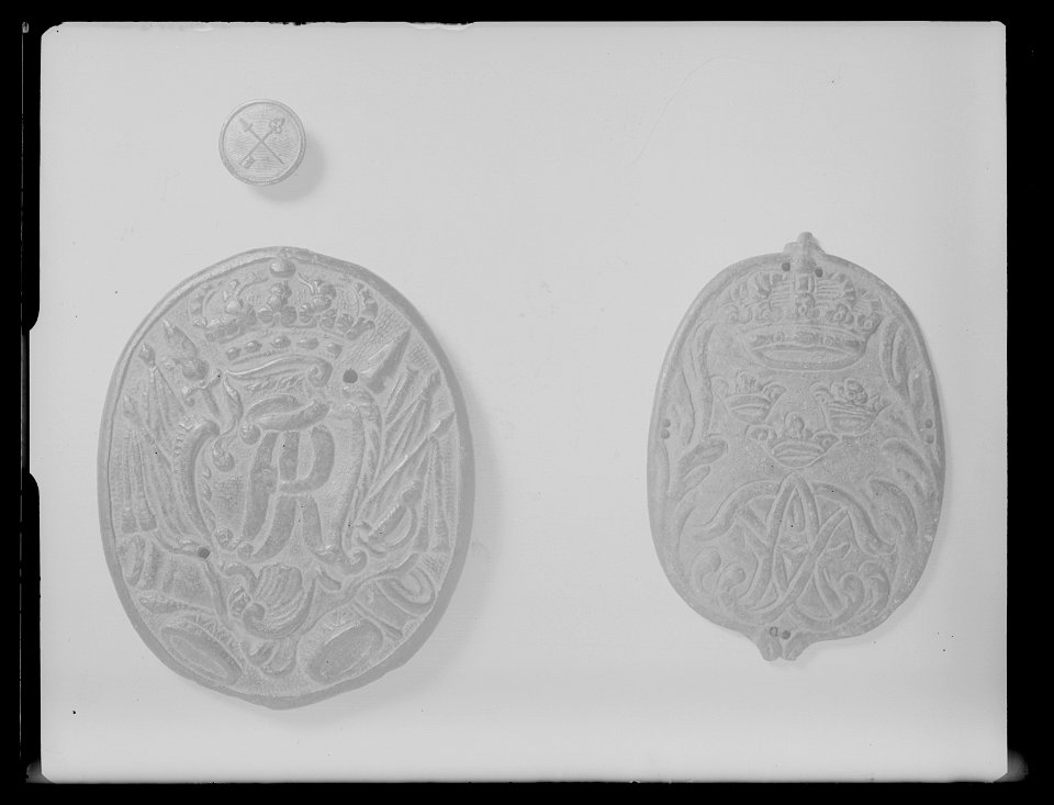 Namnplåt, Sverige, 1751-1771 - Livrustkammaren - 19397