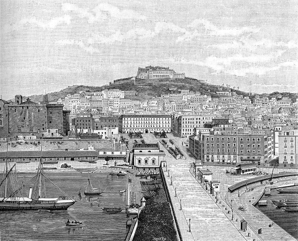 Napoli panorama dal Molo