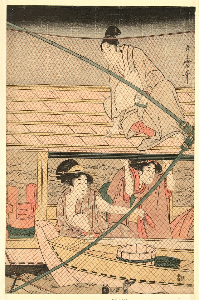 Nachtelijke visvangst-Rijksmuseum RP-P-1956-812B
