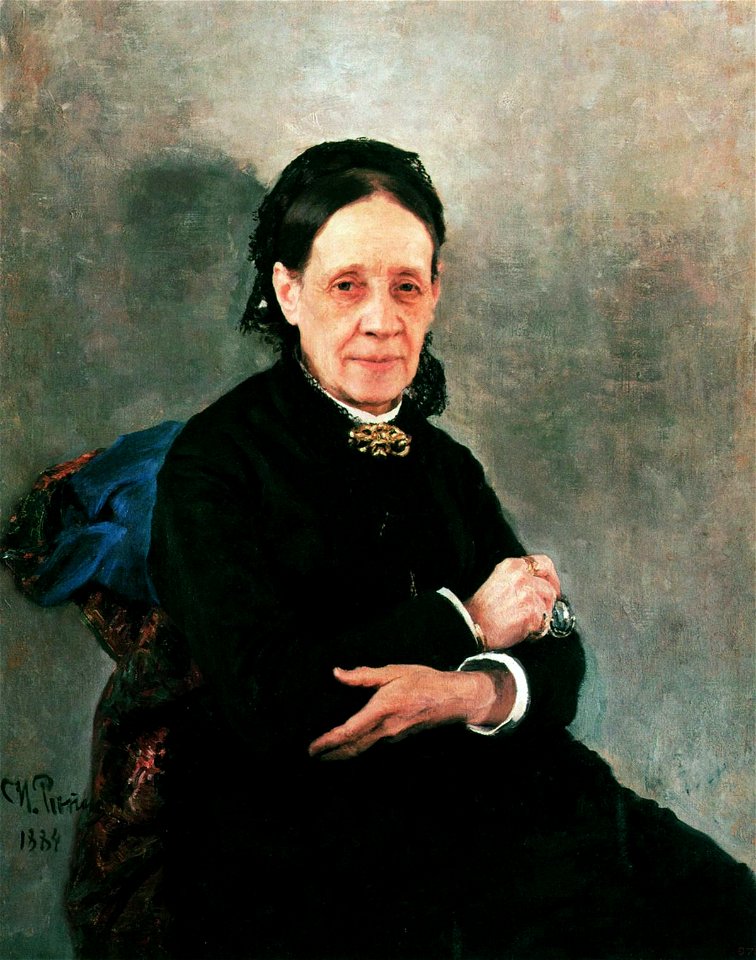 Nadezhda Stasova by Repin